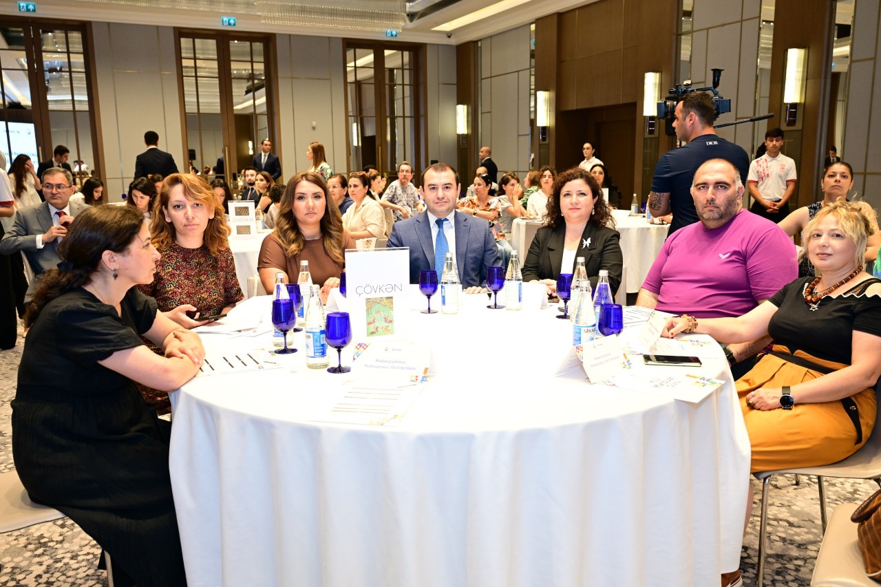 "Mədəniyyətimiz, mətbuatımız: 150 il birlikdə" adlı tədbir keçirildi - FOTOLAR